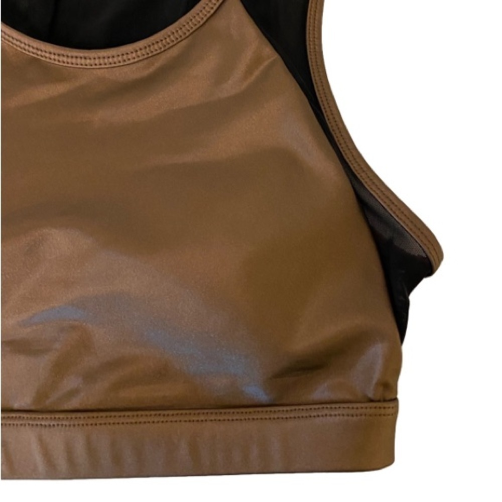 Fabletics Camryn Metallic Sports Bra Size XXS NWT - Picture 5 of 10